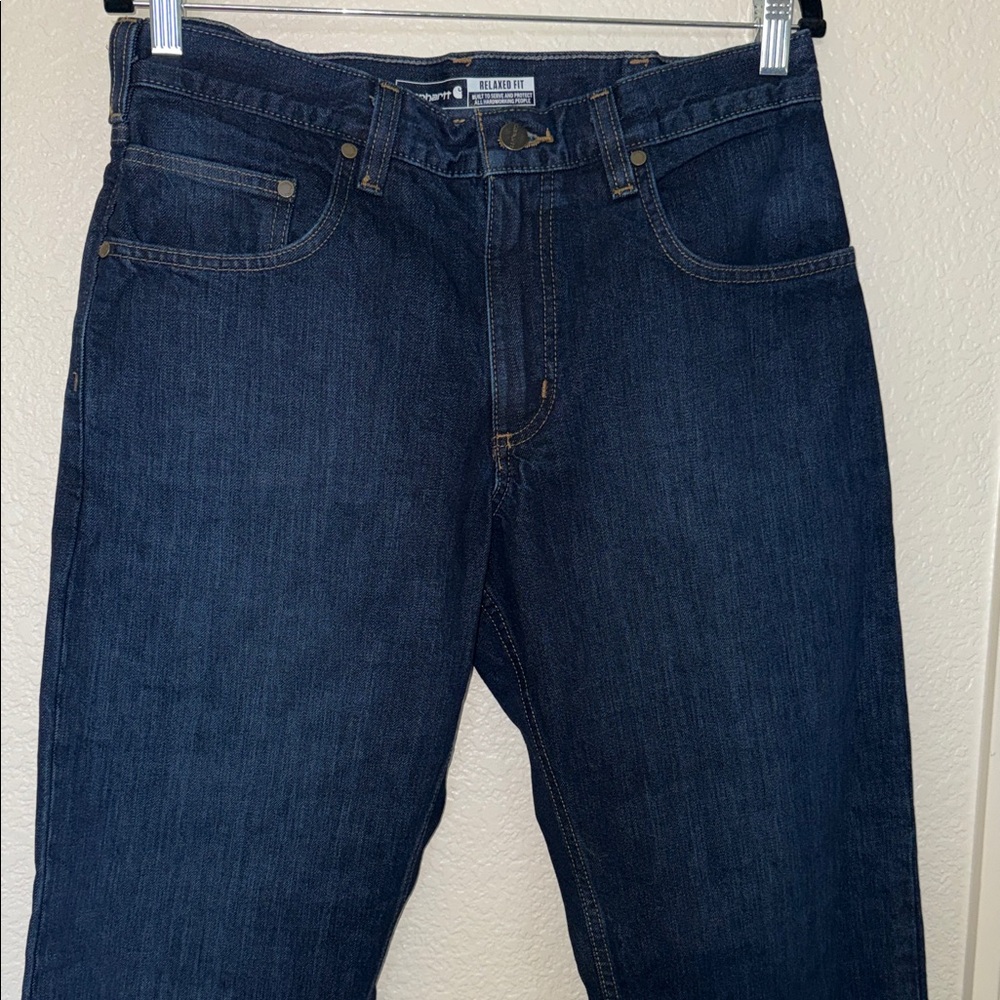 Carhartt Relaxed Fit Men's Blue Jeans